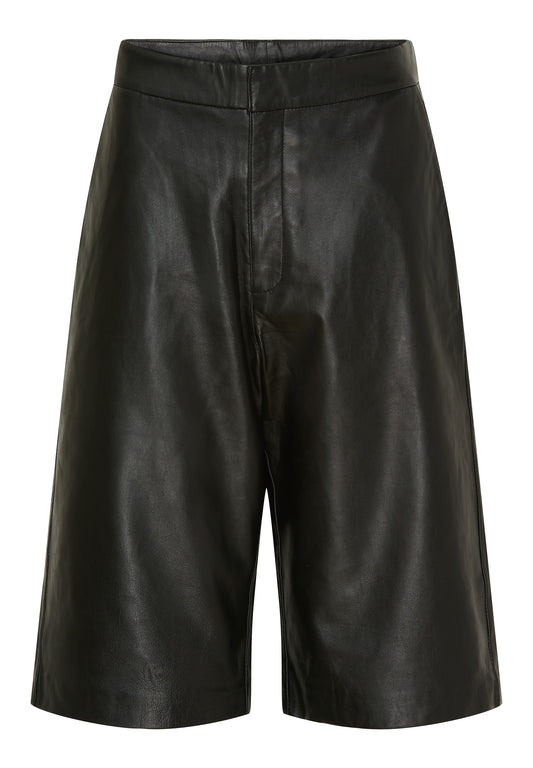 Bermuda Leather Shorts