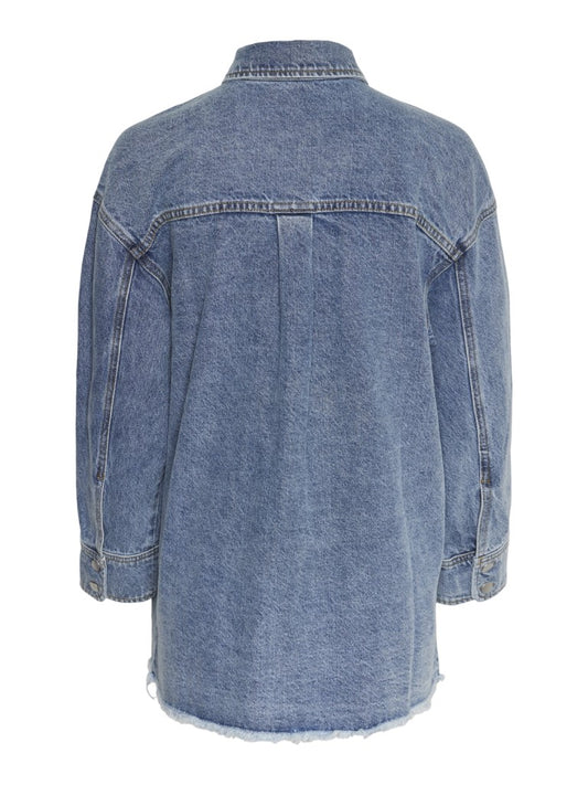 Yasdaisy 7/8 Denim Shacket