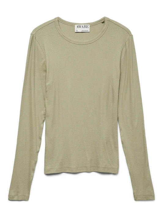 Awirwina Ls O-Neck Top