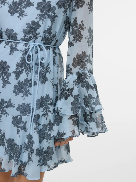 VmCamille Ls Short Frill Dress
