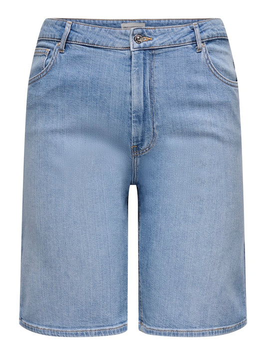 Carsonny Hw Wide Denim Shorts