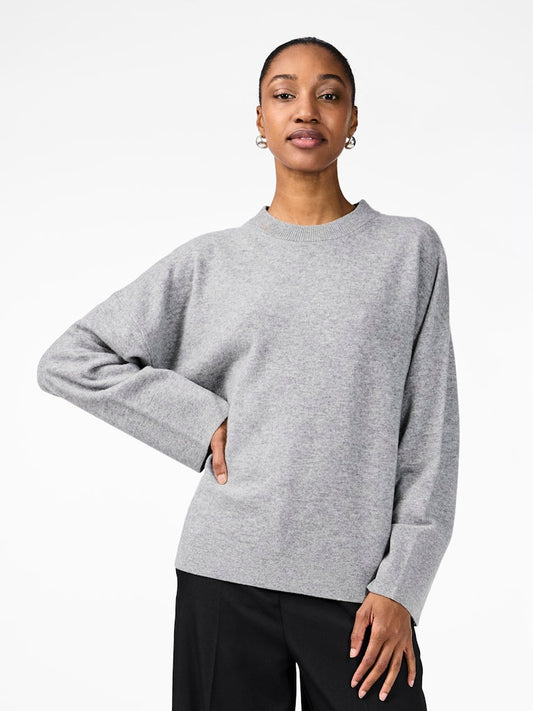 Yasemili O-Neck Knit Pullover
