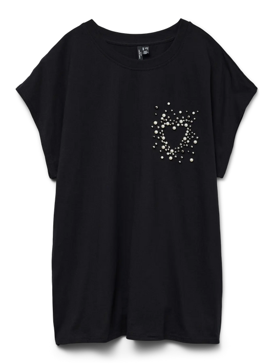 Vmcfiline Ss O-Neck T-Shirt