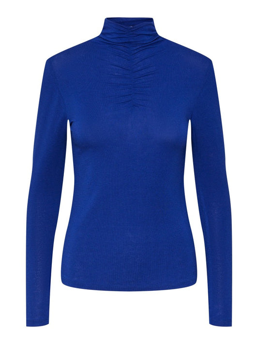 Yasina wool mix ls high neck top