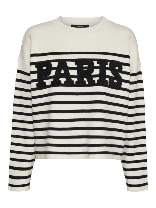 Vmaria Paris LS O-Neck Pullover