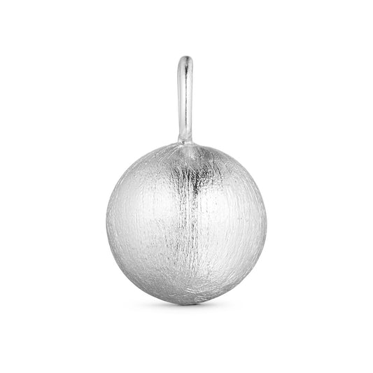 Stor Kugle Vedhæng Sølv