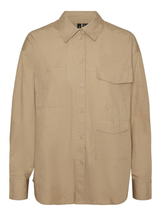 Vmcharlotte Ls Pocket Shirt