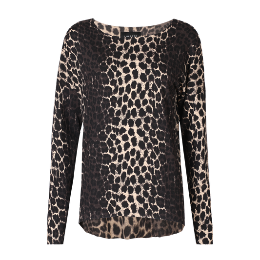 Alma Top - Lux Leo, Fleece, L/XL