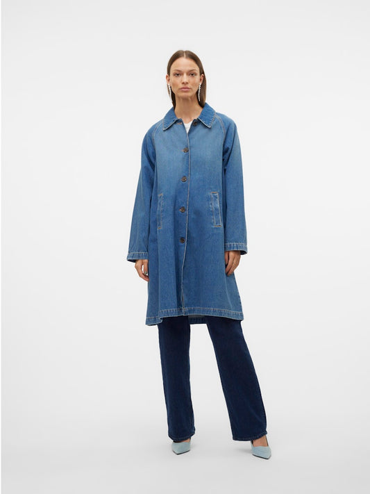 Vmsophie Ls Long Denim coat