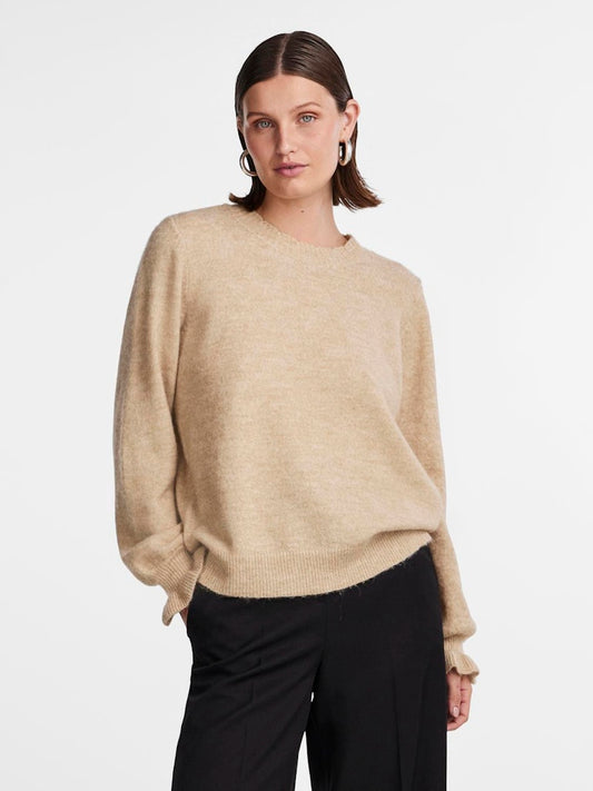 Yasbalis Ls O-Neck Knit Pullover